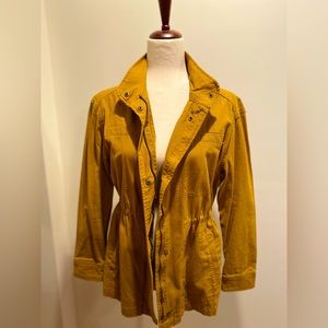 Old Navy, Size XS, Mustard Yellow Utility Jacket